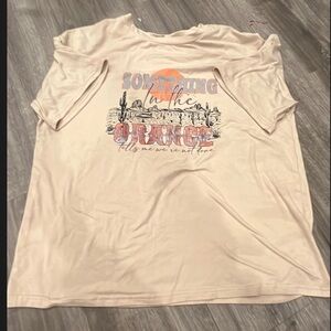 Zach Bryan "something in the orange" t-shirt